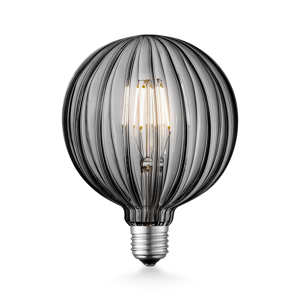 Tangla lighting - TLB-8074-04TM - LED Light Bulb Deco filament - G125 4W titanium - dimmable - E27