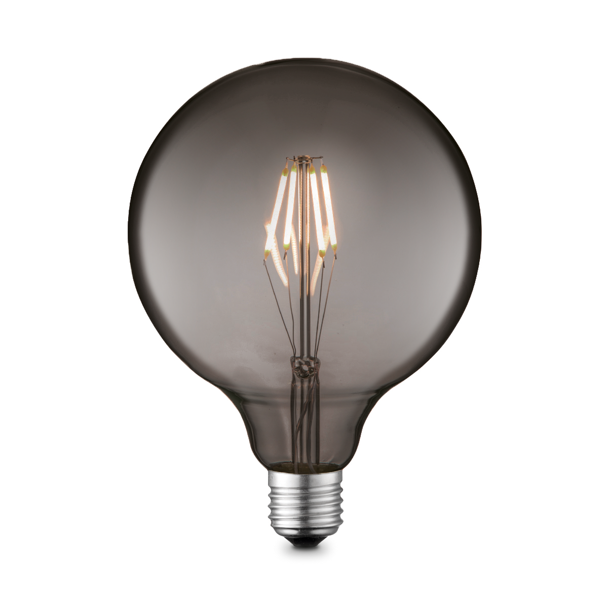 Tangla lighting - TLB-8005-06TM - LED Light Bulb Deco filament - G125 6W titanium - dimmable - E27