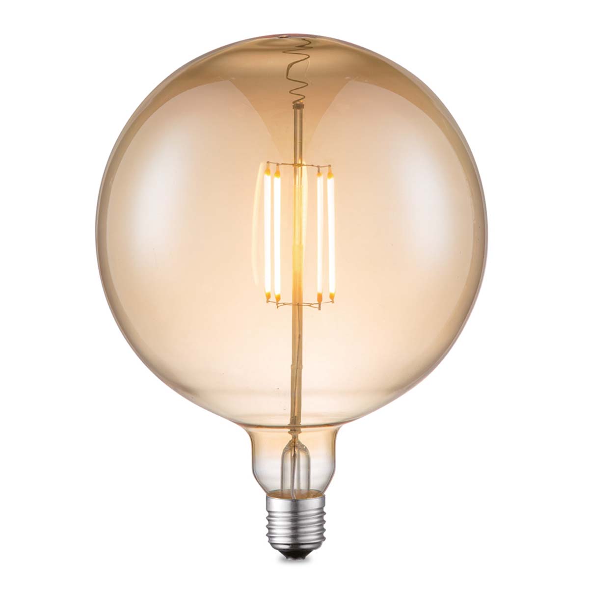 Tangla lighting - TLB-8006-04AM - LED Light Bulb Deco filament - G180 4W amber - dimmable - E27