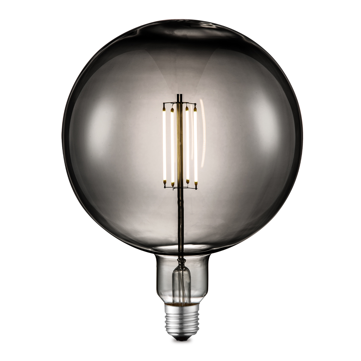 Tangla lighting - TLB-8006-06TM - LED Light Bulb Deco filament - G180 6W titanium - dimmable - E27
