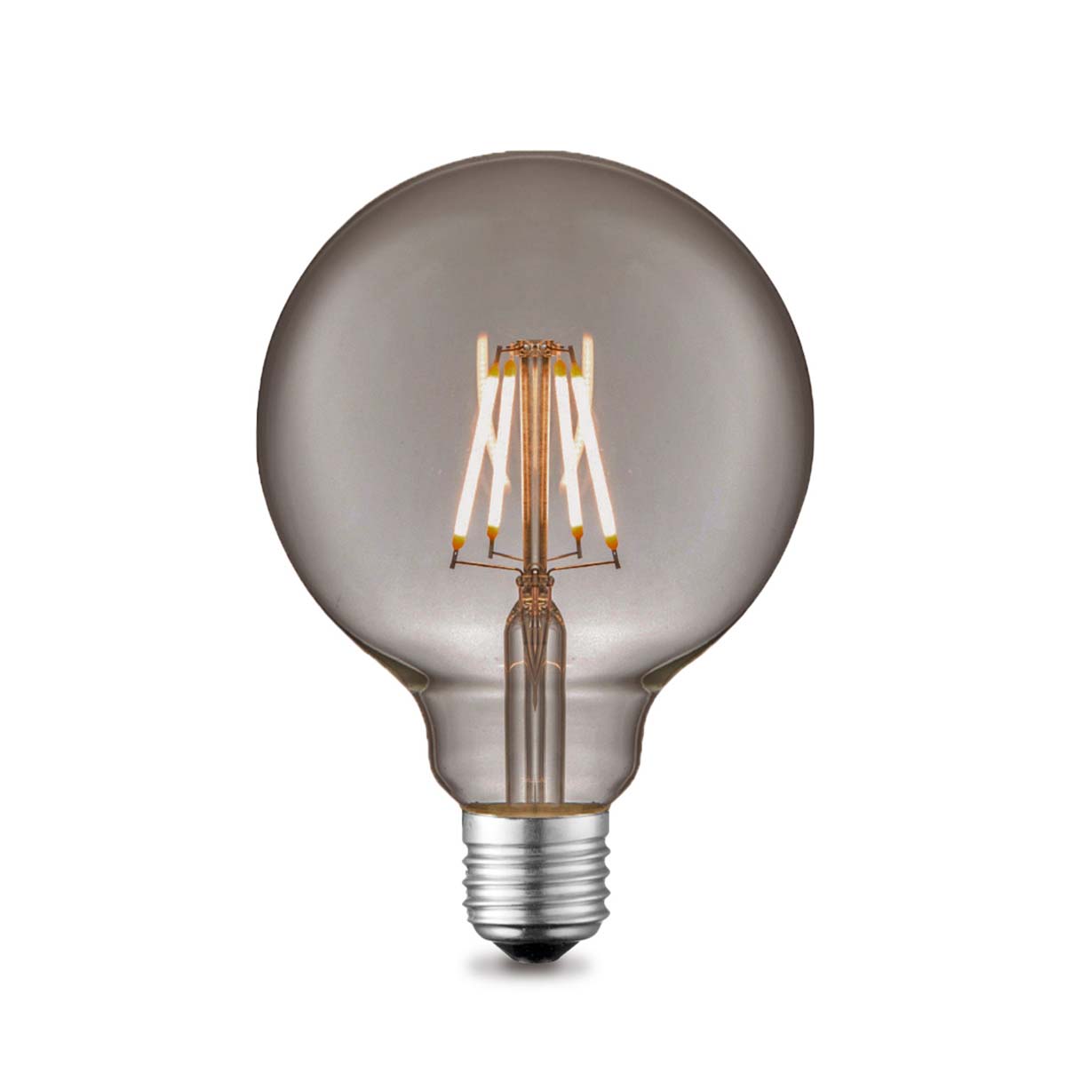 Tangla lighting - TLB-8003-02SM - LED Light Bulb Deco filament - G80 2W smoke - non dimmable - E27