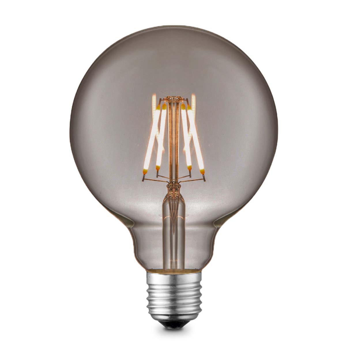 Tangla lighting - TLB-8004-02SM - LED Light Bulb Deco filament - G95 2W smoke - non dimmable - E27