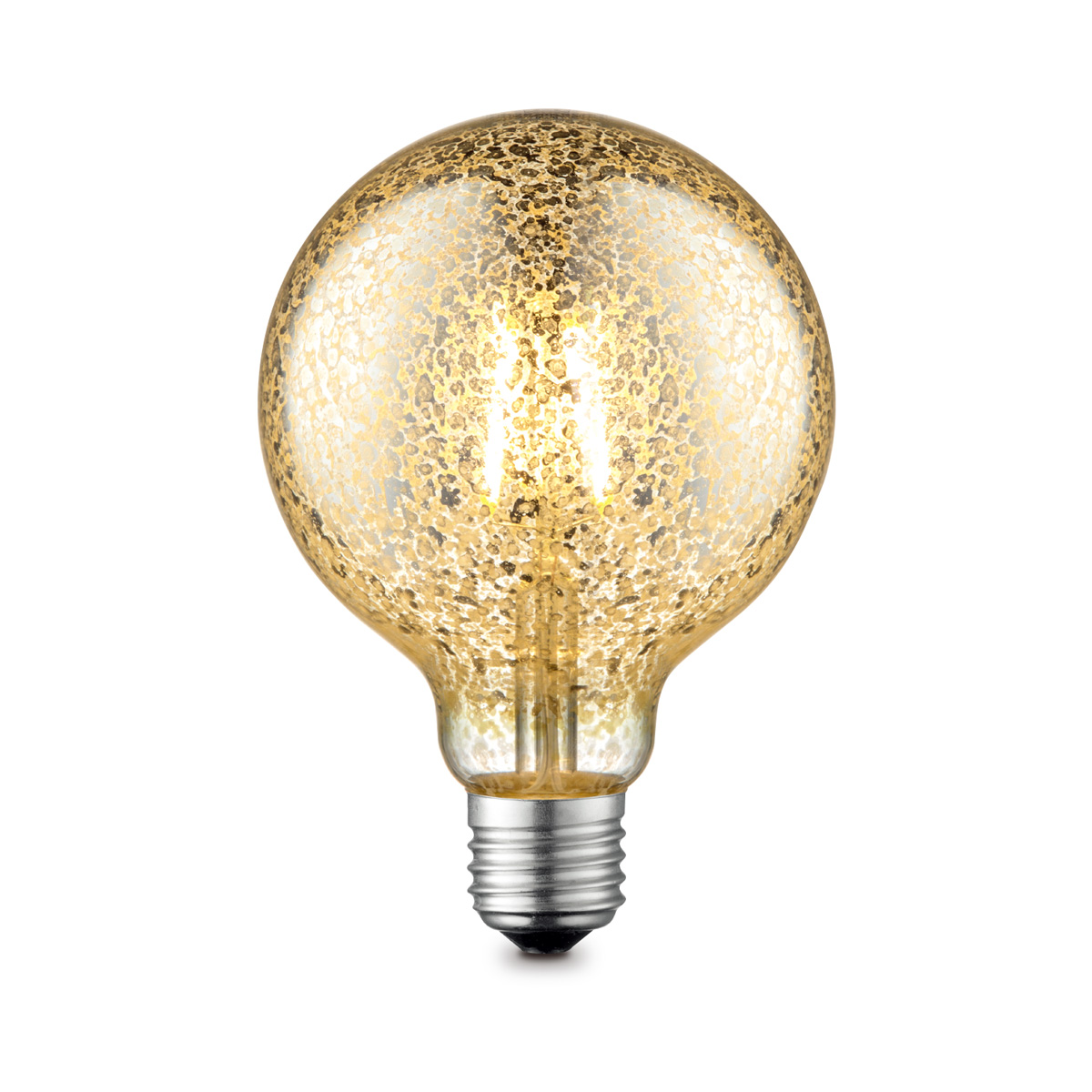 Tangla lighting - TLB-8081-04AM - LED Light Bulb Deco filament - G95 4W amber - dimmable - E27