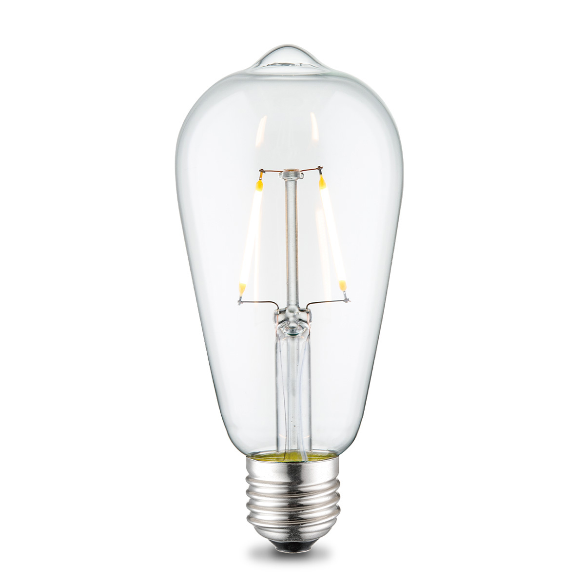 Tangla lighting - TLB-8001-02CL - LED Light Bulb Deco filament - ST64 2W clear - non dimmable - E27