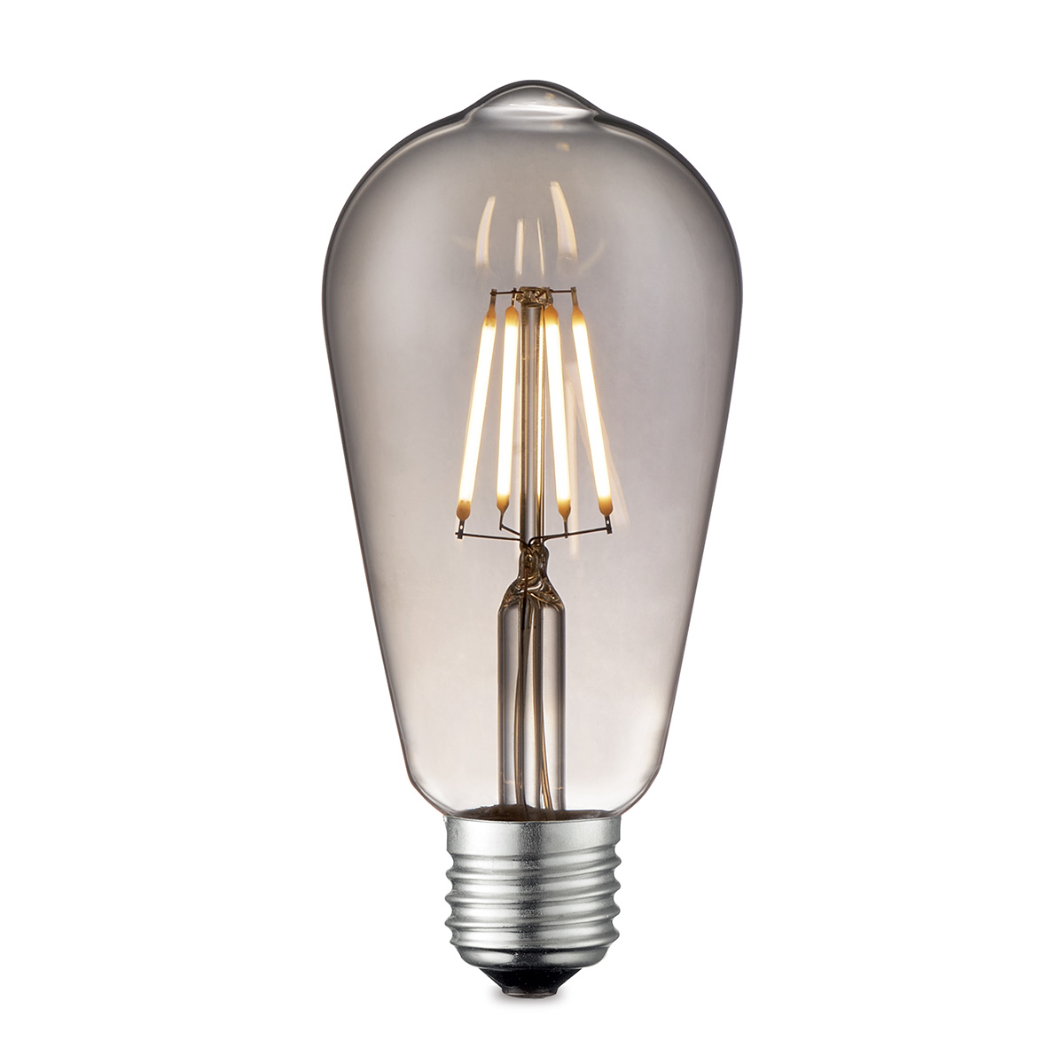 Tangla lighting - TLB-8001-06SM - LED Light Bulb Deco filament - ST64 6W smoke - dimmable - E27