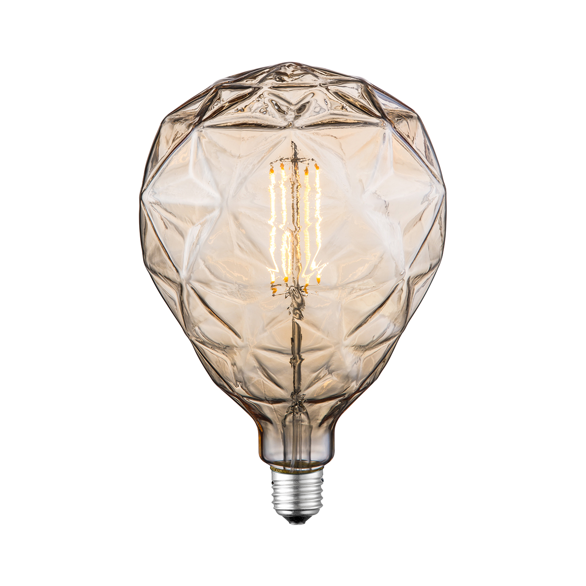 Tangla lighting - TLB-8114-04AM - LED Light Bulb Deco filament - special 4W amber - polytop - dimmable - E27