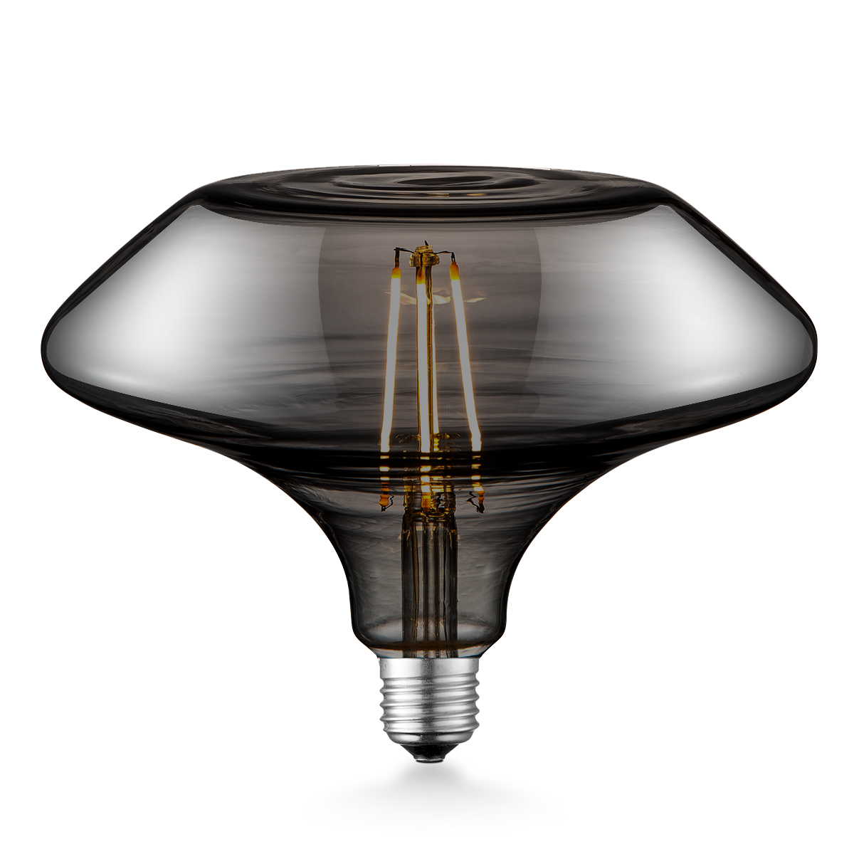 Tangla lighting - TLB-8067-04TM - LED Light Bulb Deco filament - special 4W titanium - diamond - dimmable - E27
