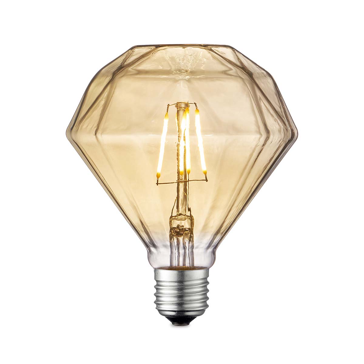 Tangla lighting - TLB-8017-06AM - LED Light Bulb Deco filament - special D112 4W amber - dimmable - E27