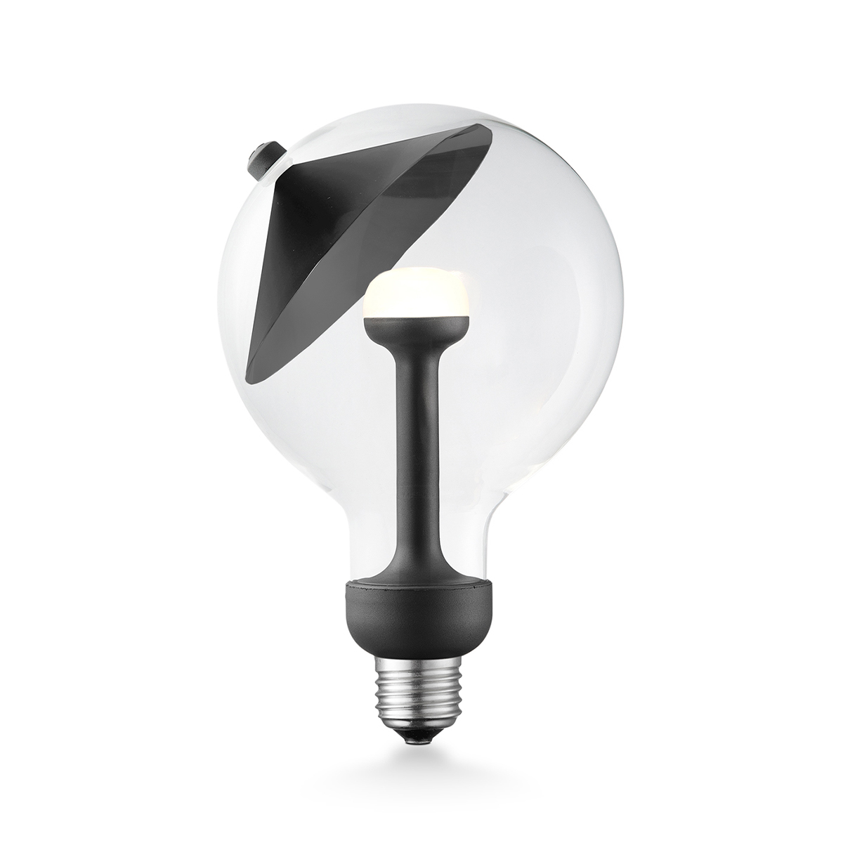 Tangla lighting - 0671-05-D - LED Light Bulb Move me - G120 5.5W Cone black - dimmable - E27 / E26