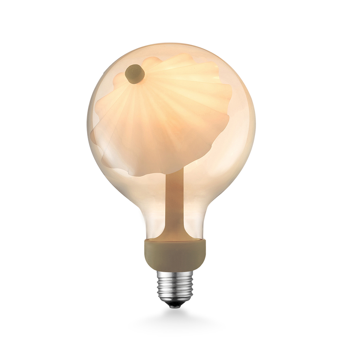Tangla lighting - 0673-01-D - LED Light Bulb Move me - G120 5.5W Shell amber and - white - dimmable - E27 / E26