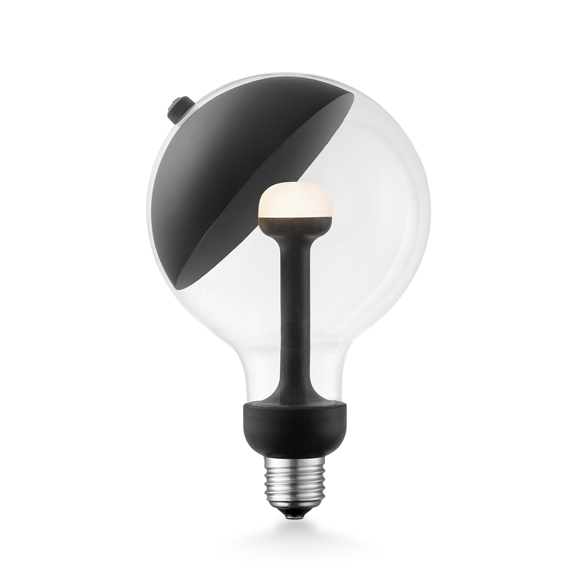Tangla lighting - 0672-05-D - LED Light Bulb Move me - G120 5.5W Sphere black - dimmable - E27 / E26