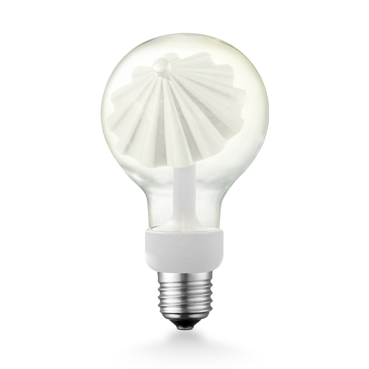 Tangla lighting - 0673-02-N - LED Light Bulb Move me - G80 3W Shell white - E27 / E26