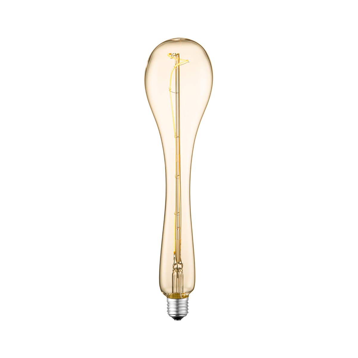 Tangla lighting - TLB-8108-04AM - LED Light Bulb Single Spiral filament - special 4W amber - baton - dimmable - E27