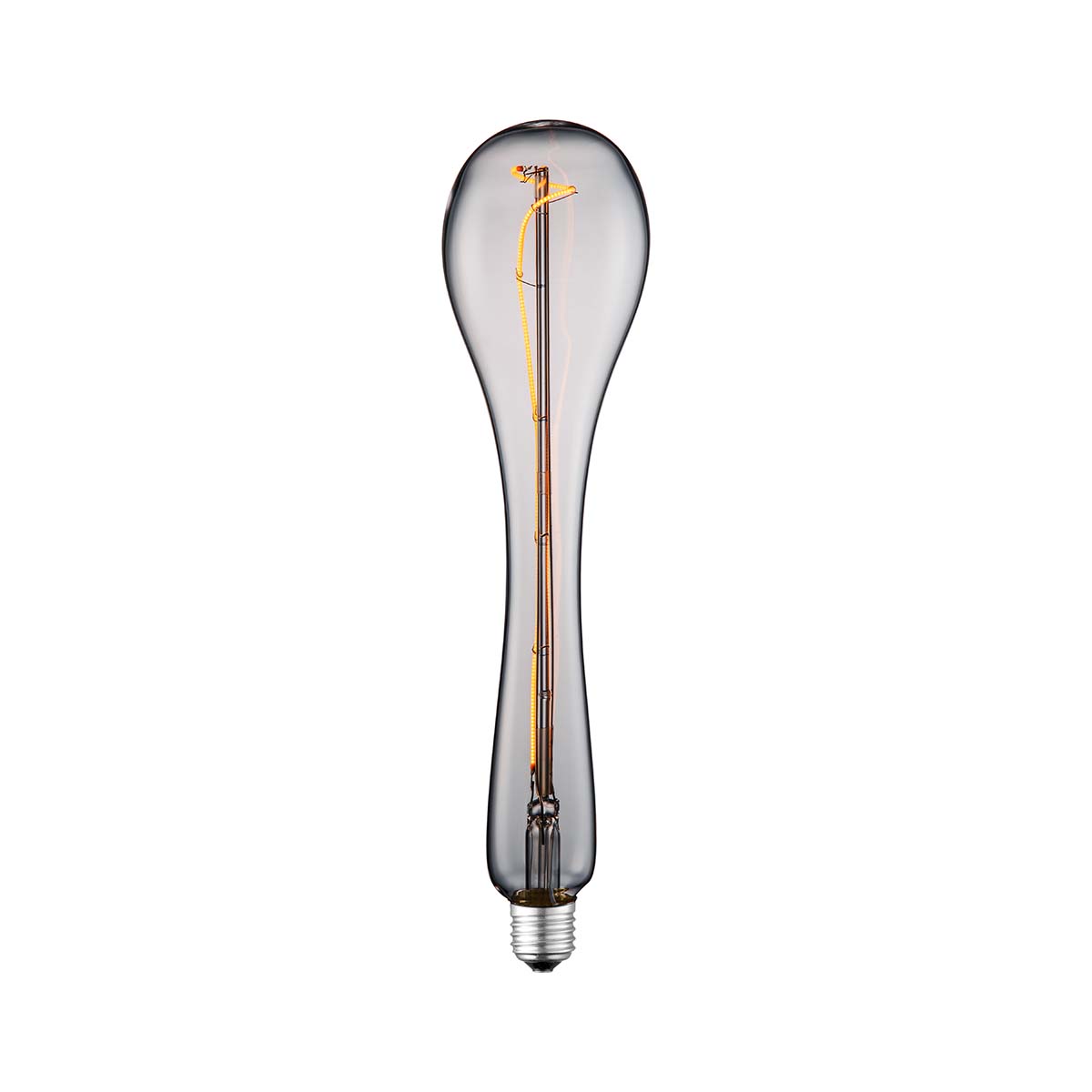 Tangla lighting - TLB-8108-04SM - LED Light Bulb Single Spiral filament - special 4W smoke - baton - dimmable - E27
