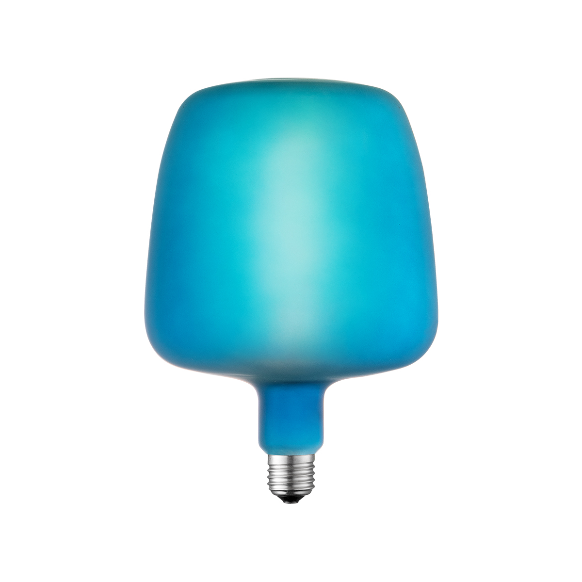 Tangla lighting - TLB-9003-04BL - LED Light Bulb Single Spiral filament - 4W blue opal - large - non dimmable - E27
