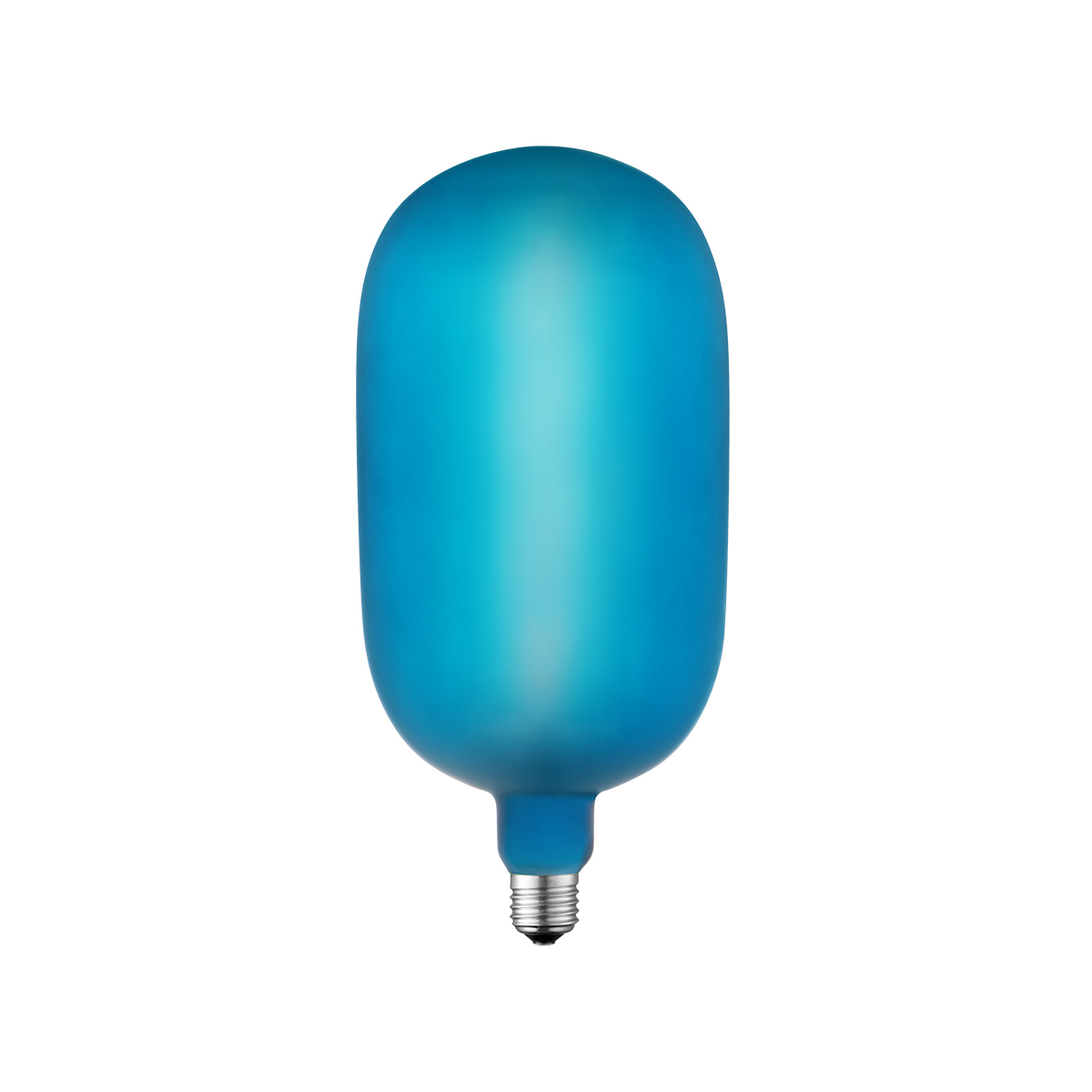 Tangla lighting - TLB-9001-04BL - LED Light Bulb Single Spiral filament - 4W blue opal - medium - non dimmable - E27