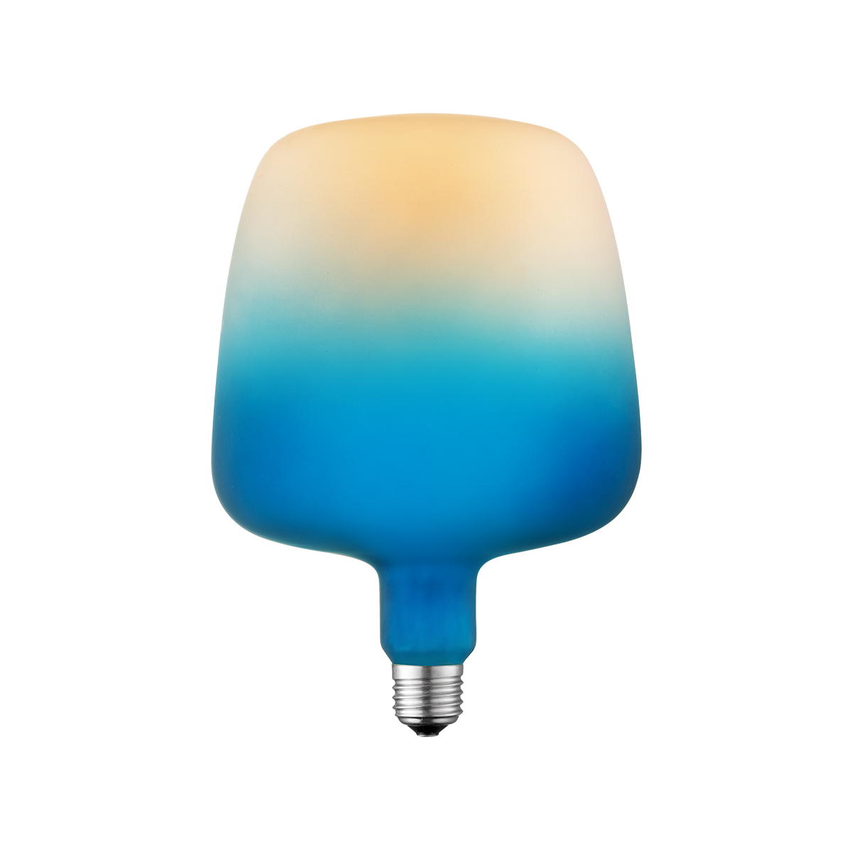 Tangla lighting - TLB-9003-04M - LED Light Bulb Single Spiral filament - 4W gradient blue opal - large - non dimmable - E27