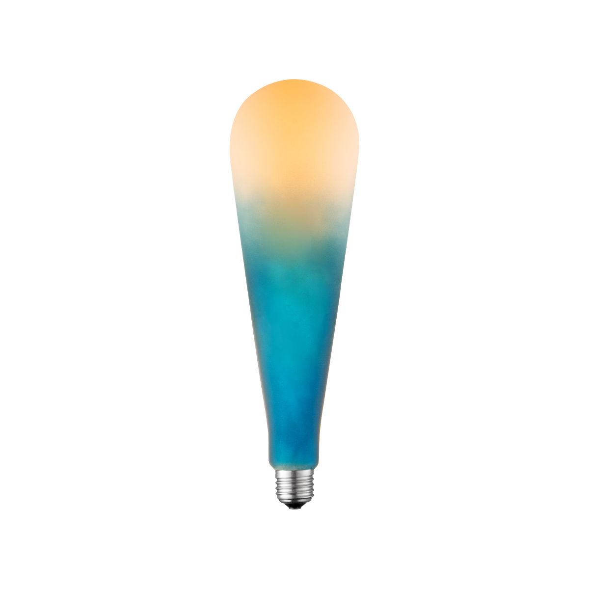 Tangla lighting - TLB-9002-04M - LED Light Bulb Single Spiral filament - 4W gradient blue opal - standard - non dimmable - E27