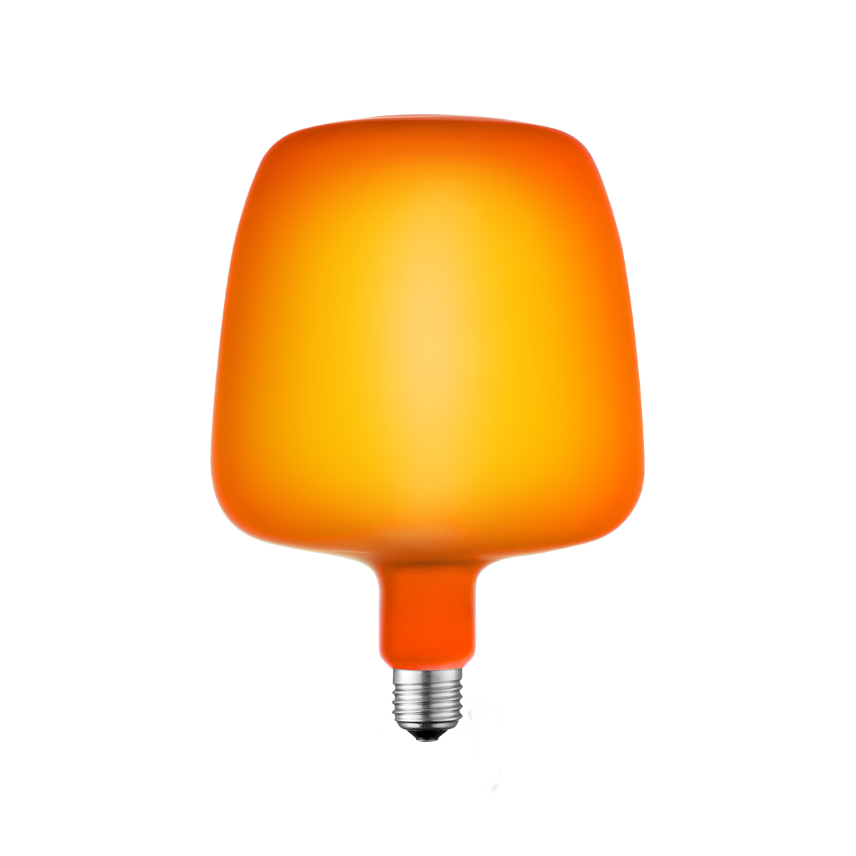 Tangla lighting - TLB-9003-04OG - LED Light Bulb Single Spiral filament - 4W orange opal - large - non dimmable - E27