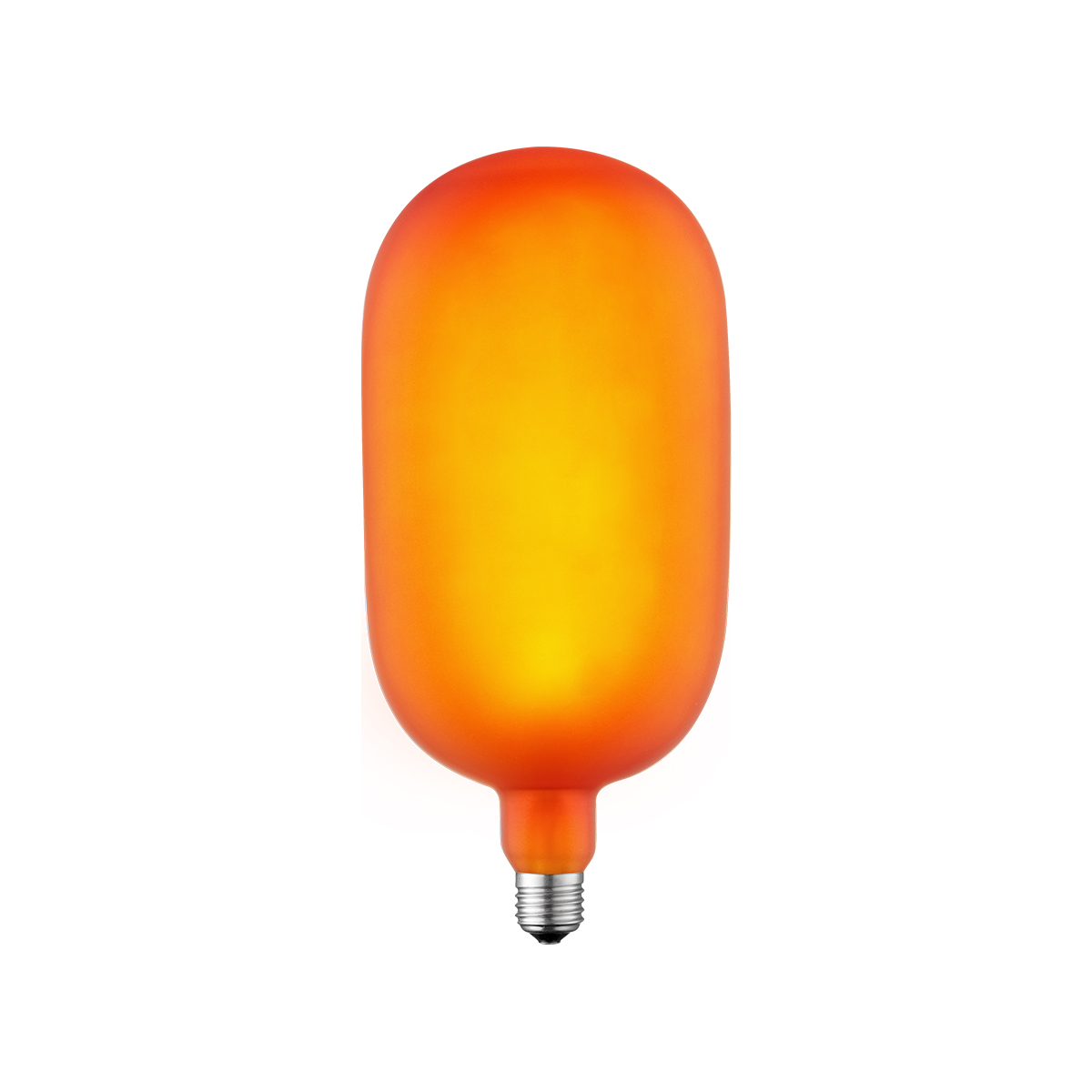 Tangla lighting - TLB-9001-04OG - LED Light Bulb Single Spiral filament - 4W orange opal - medium - non dimmable - E27