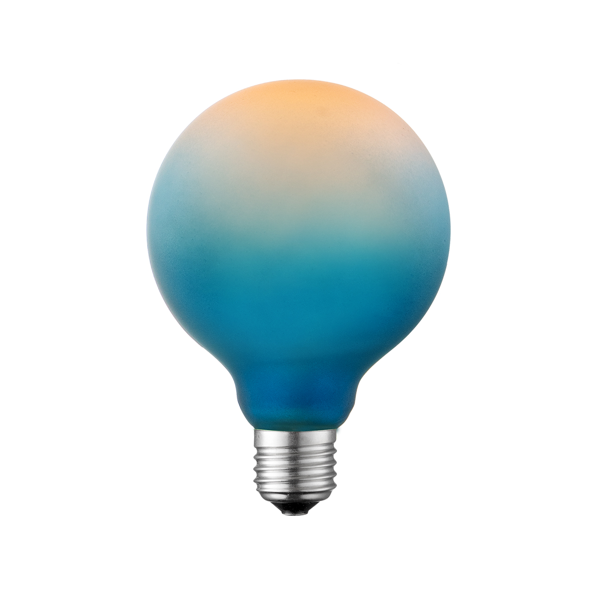 Tangla lighting - TLB-9005-04M - LED Light Bulb Single Spiral filament - G125 4W gradient blue opal - non dimmable - E27