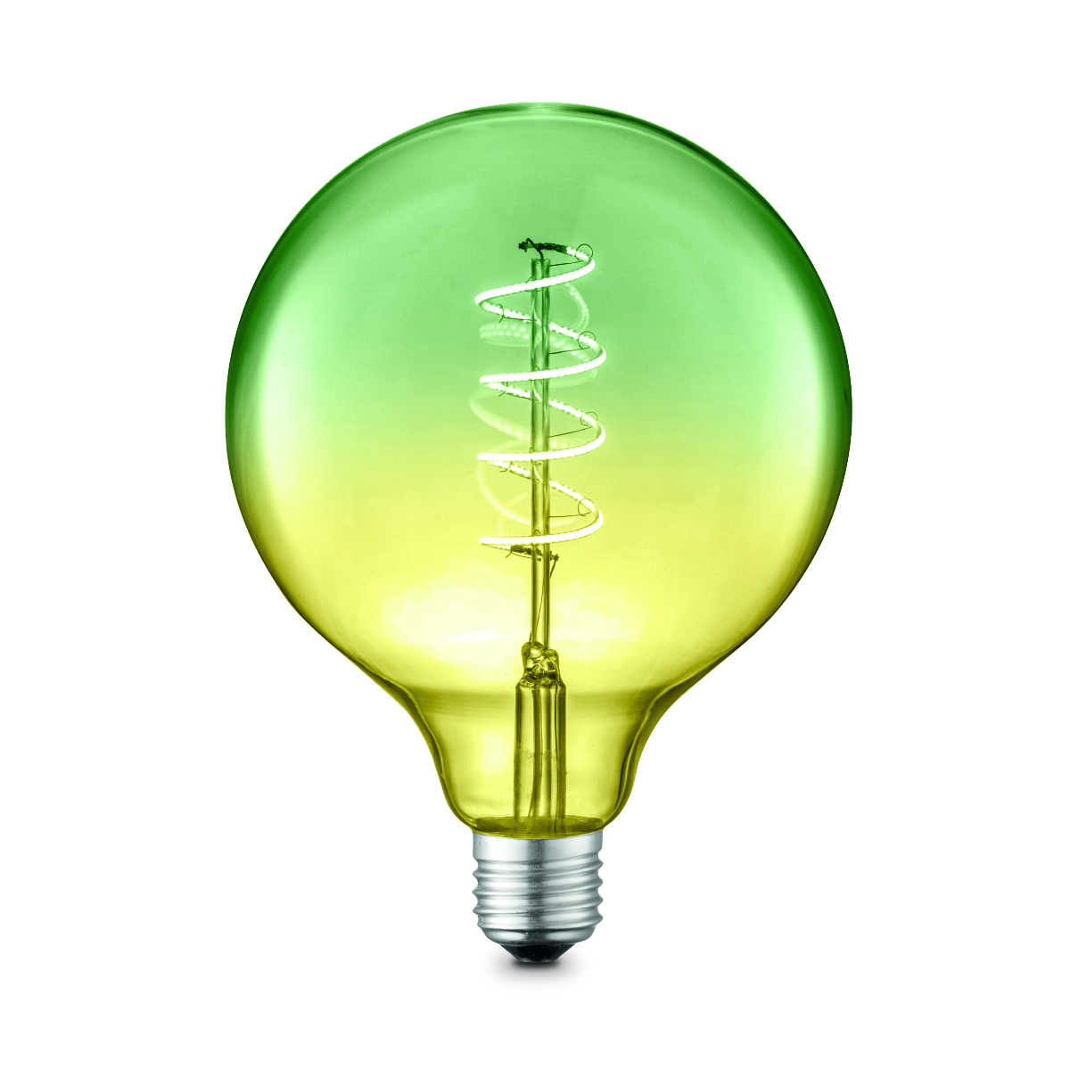 Tangla lighting - TLB-9006-04L - LED Light Bulb Single Spiral filament - G125 4W gradient color bulb - dusk - non dimmable - E27
