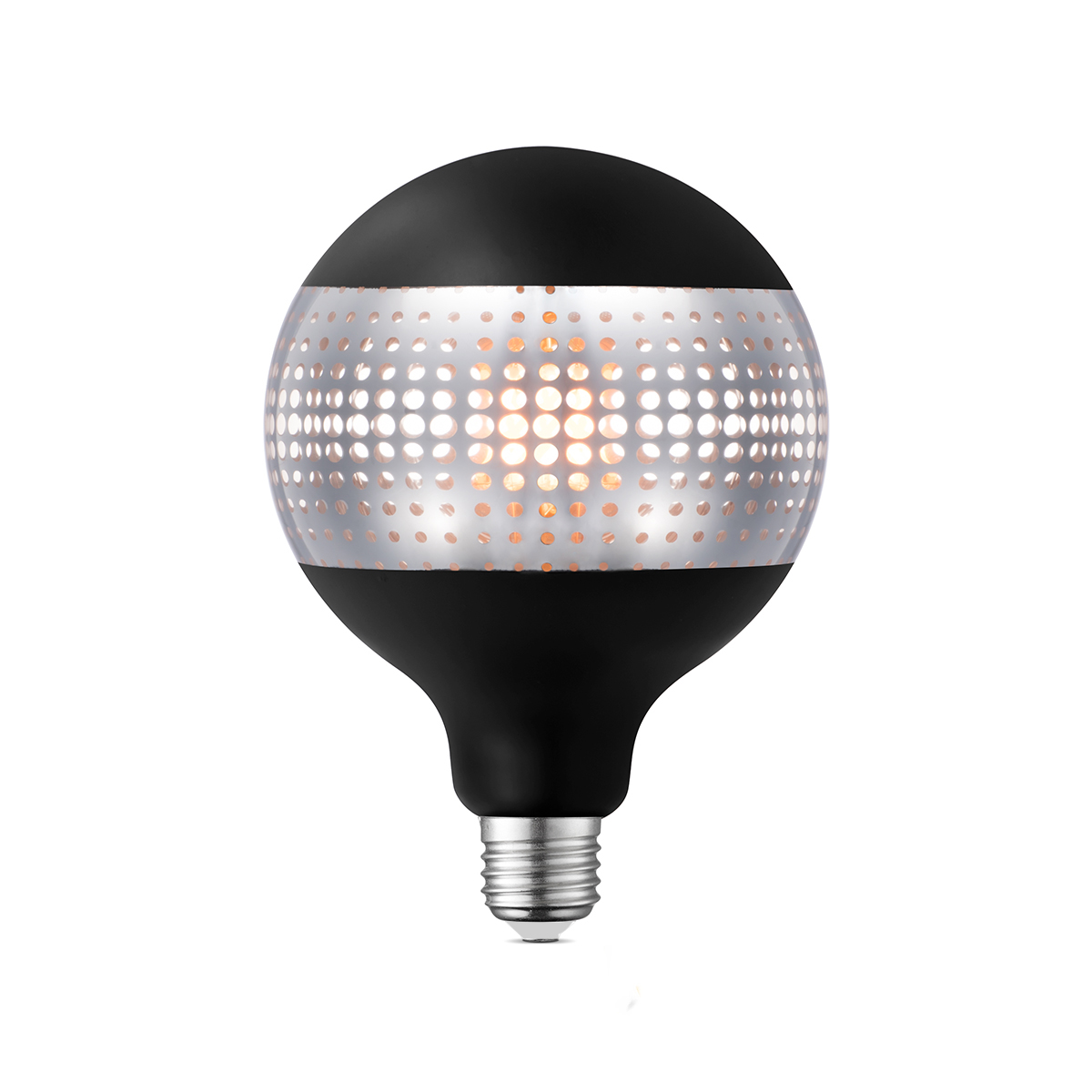 Tangla lighting - TLB-8120-04BS - LED Light Bulb Single Spiral filament - G125 4W graphic design - dimmable - E27