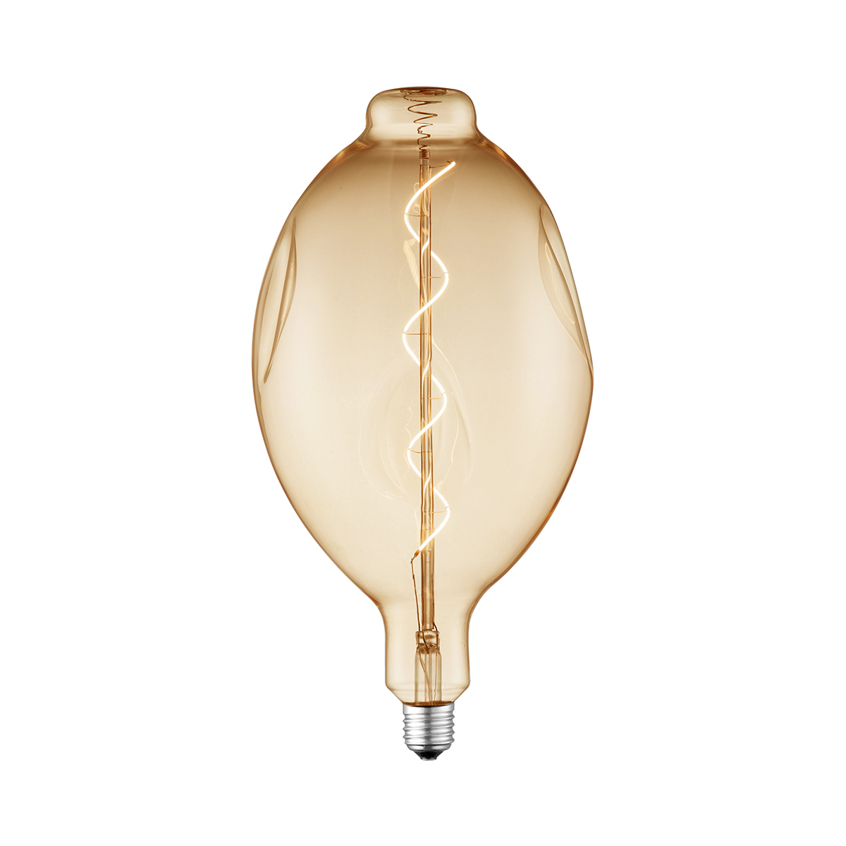 Tangla lighting - TLB-8117-04AM - LED Light Bulb Single Spiral filament - special 4W amber - medium conch - dimmable - E27