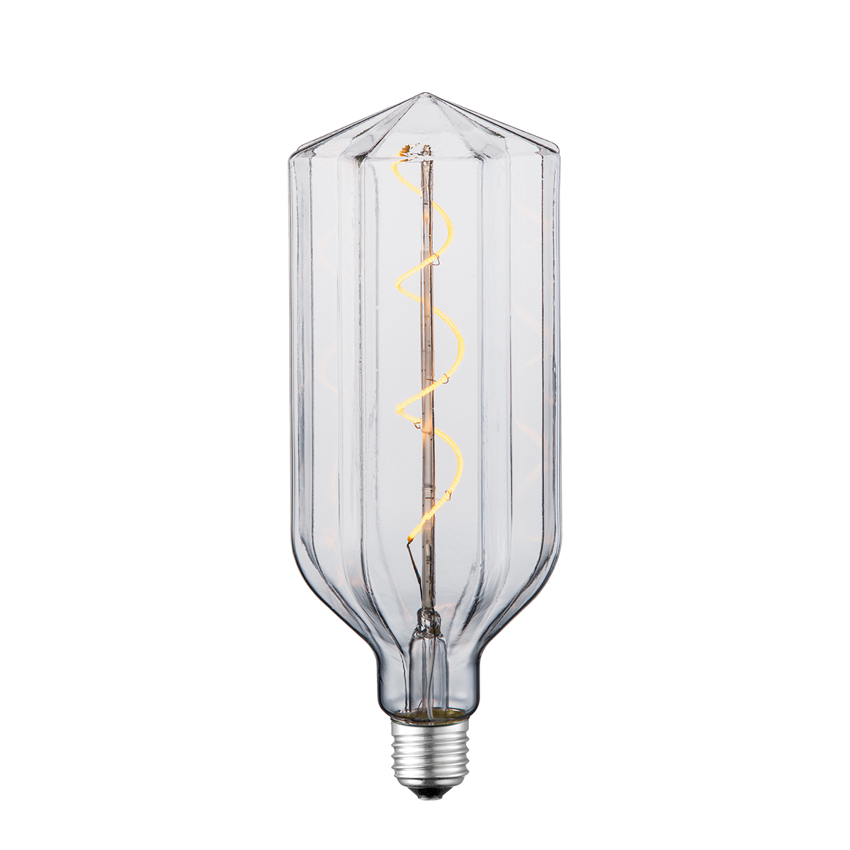 Tangla lighting - TLB-8107-04CL - LED Light Bulb Single Spiral filament - special 4W clear - apex - dimmable - E27