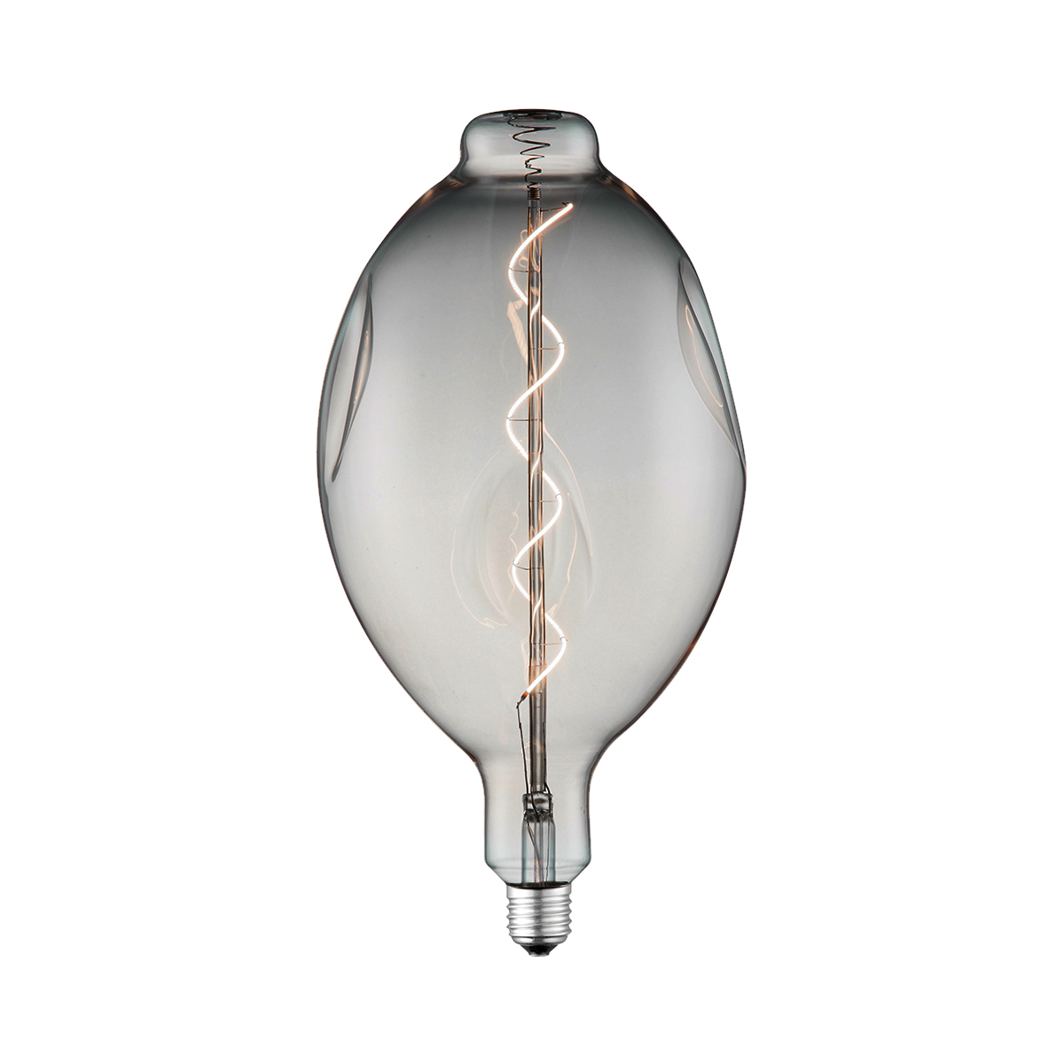 Tangla lighting - TLB-8117-04SM - LED Light Bulb Single Spiral filament - special 4W smoke - medium conch - dimmable - E27