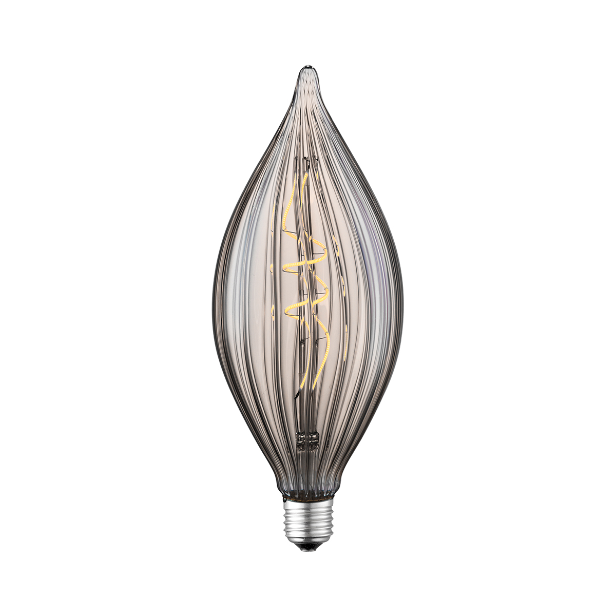 Tangla lighting - TLB-8110-04SM - LED Light Bulb Single Spiral filament - special 4W smoke - seed - dimmable - E27