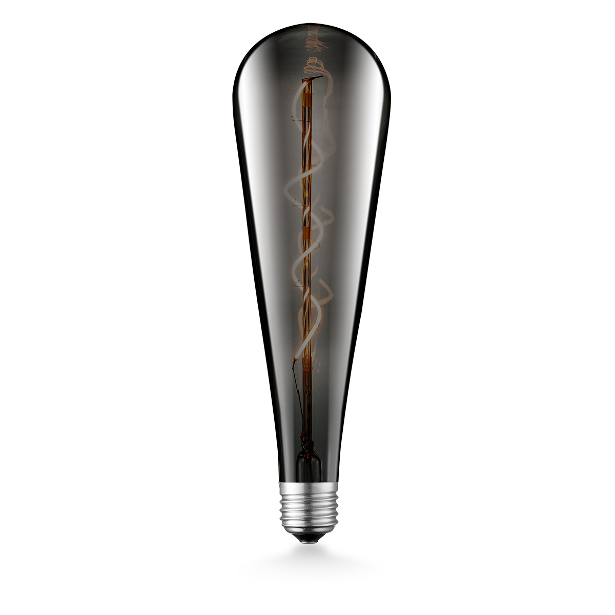 Tangla lighting - TLB-8033-04TM - LED Light Bulb Single Spiral filament - special 4W titanium - exclamation - dimmable - E27