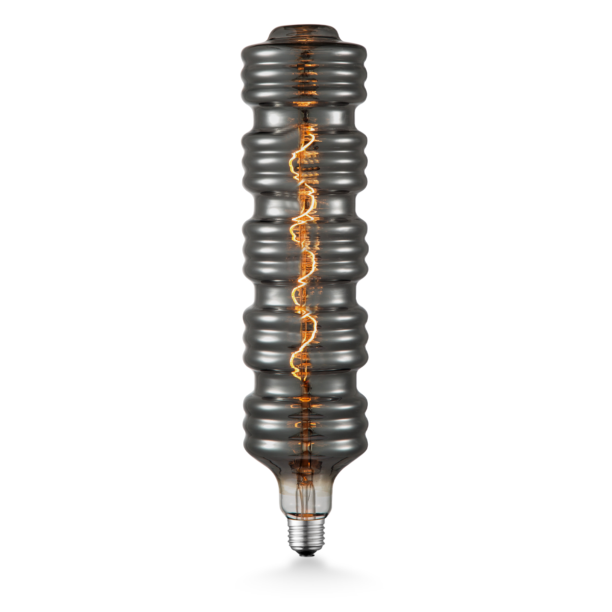 Tangla lighting - TLB-8052-04TM - LED Light Bulb Single Spiral filament - special 4W titanium - knots - dimmable - E27