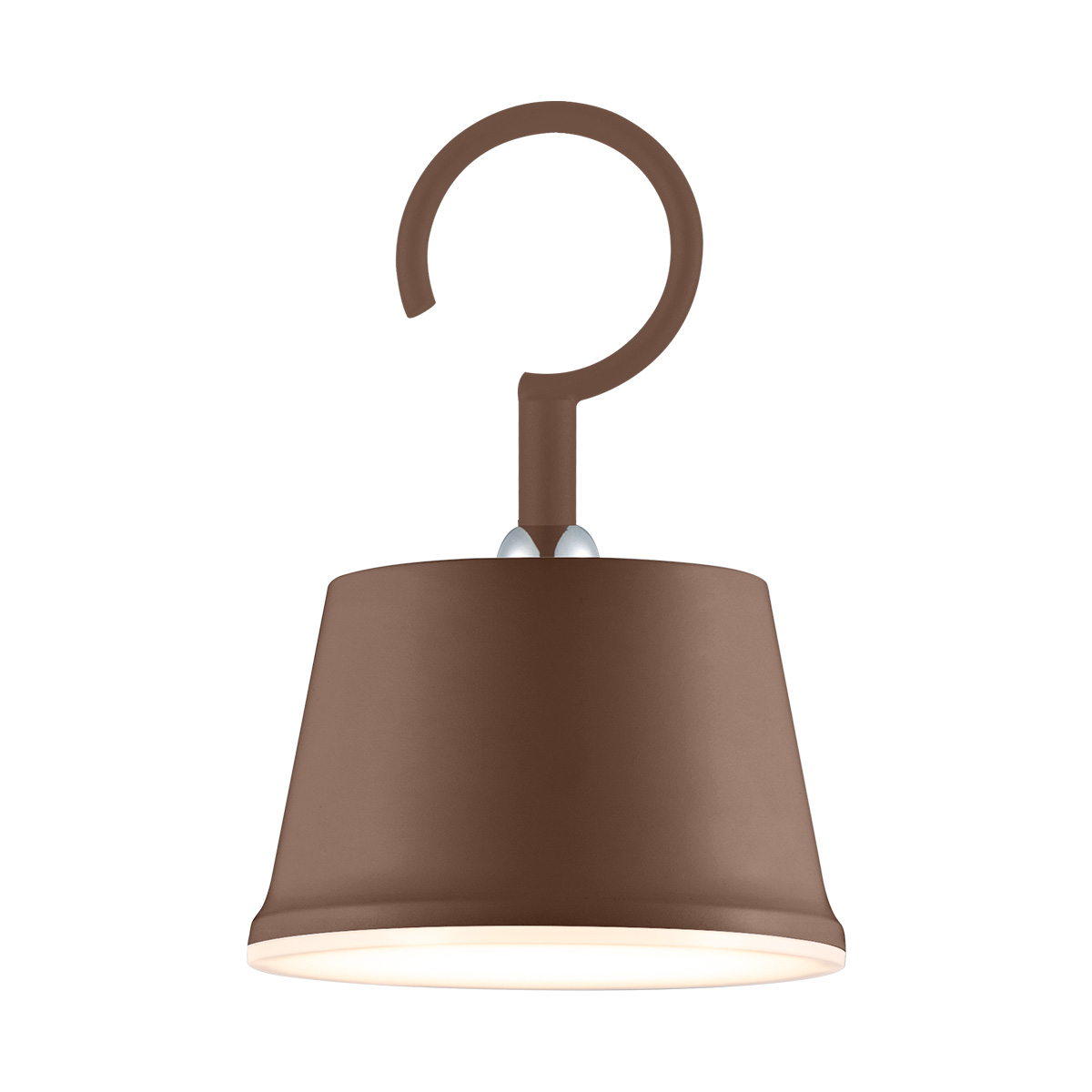 Tangla lighting - TLP7644-01BW - LED Pendant lamp - rechargeable plastic and metal in brown - mini LED pendant