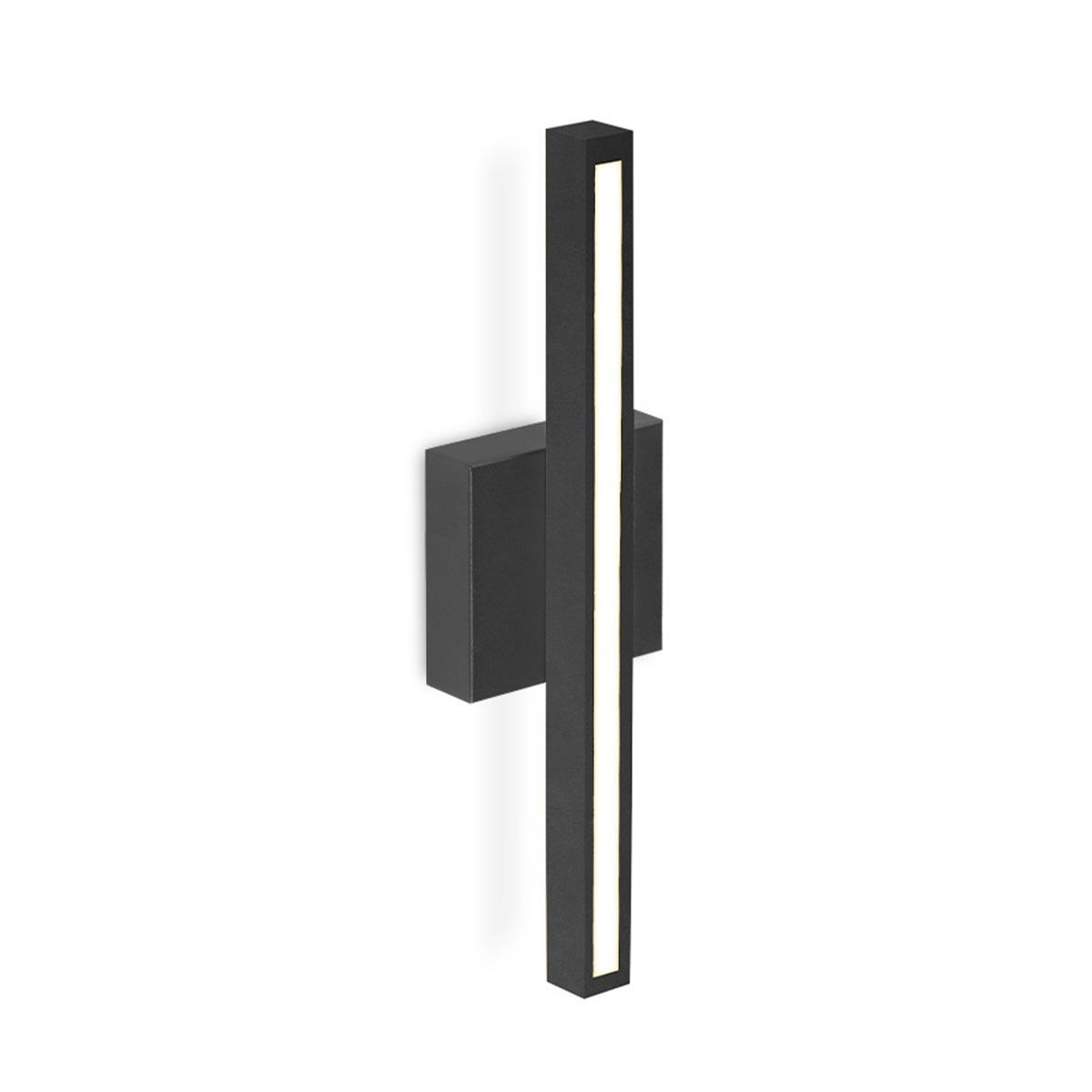 Tangla lighting - TLW7607-01BSB - LED Wall lamp - metal - black block - black - large