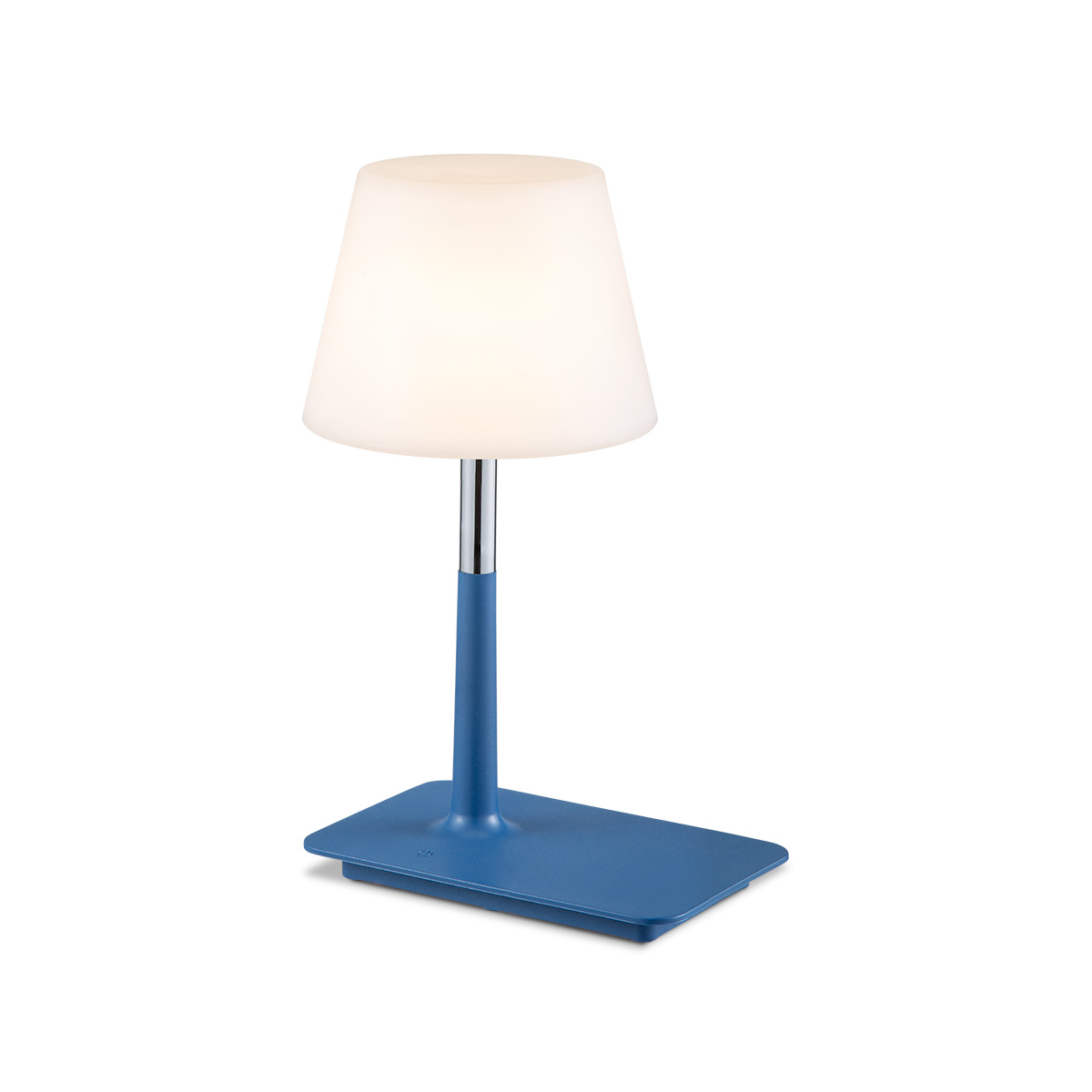 Tangla lighting - TLT7639-01BL - LED table lamp - rechargeable plastic - blue - square