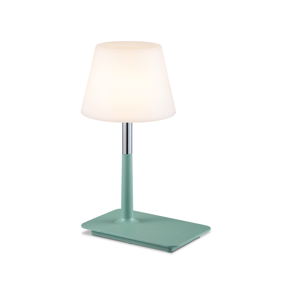 Tangla lighting - TLT7639-01GN - LED table lamp - rechargeable plastic - green - square