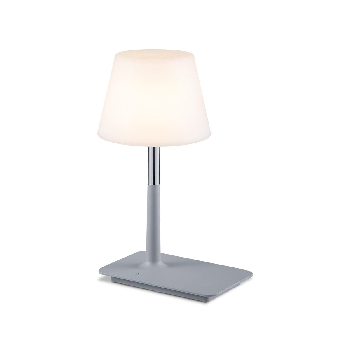 Tangla lighting - TLT7639-01GY - LED table lamp - rechargeable plastic - grey - square