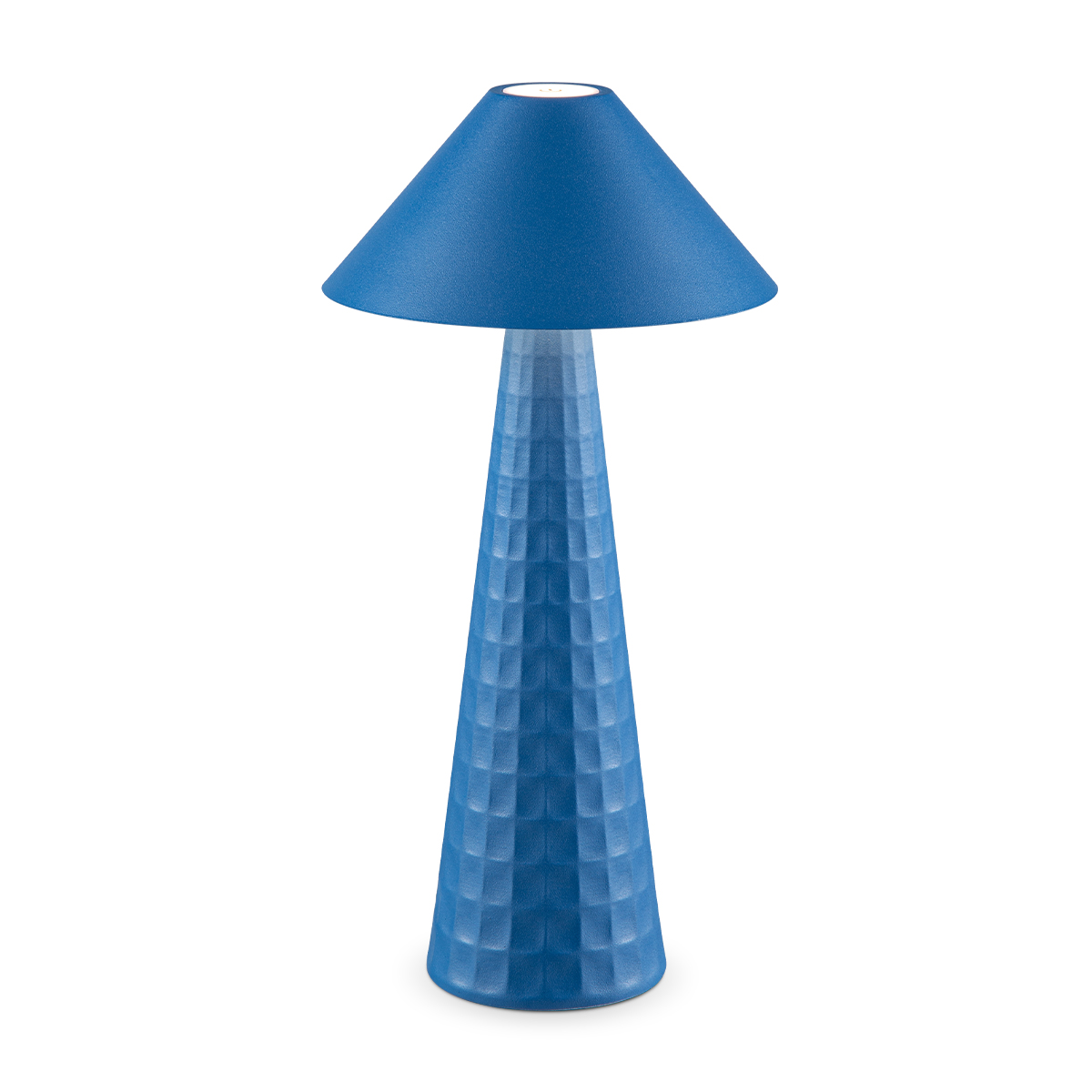 Tangla lighting - TLT7645-01BL - LED table lamp - rechargeable plastic and metal - blue - mushroom