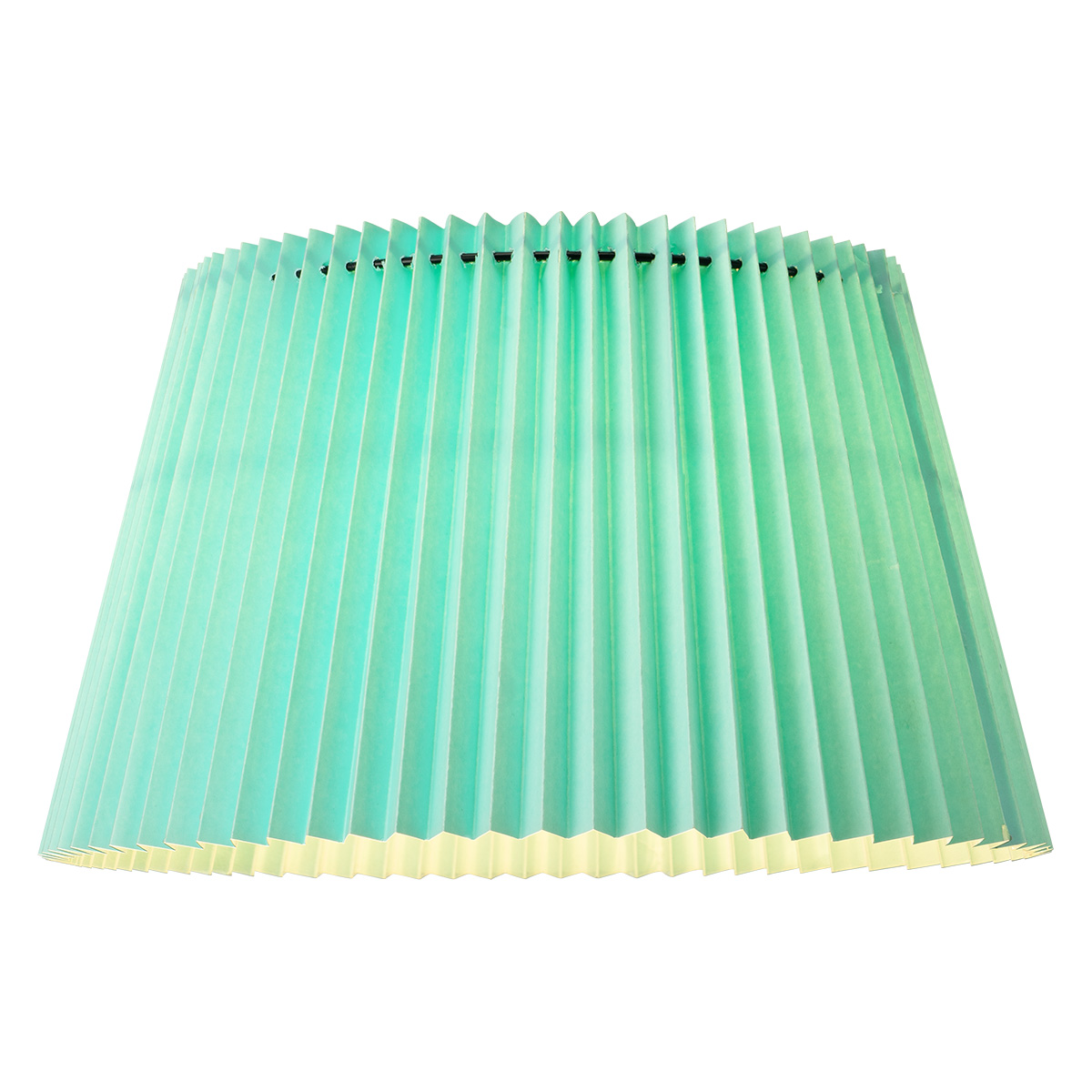 Tangla lighting - TLS7457-01BL - Lampshade - metal and paper - blue - taper - diameter 40cm - E27