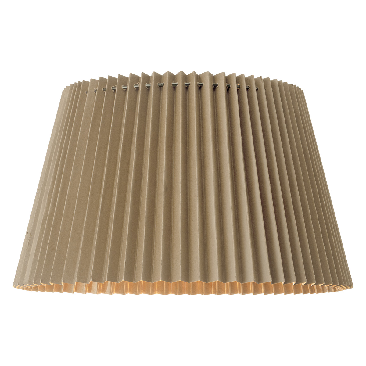 Tangla lighting - TLS7457-01MG - Lampshade - metal and paper - mass grey - taper - diameter 40cm - E27