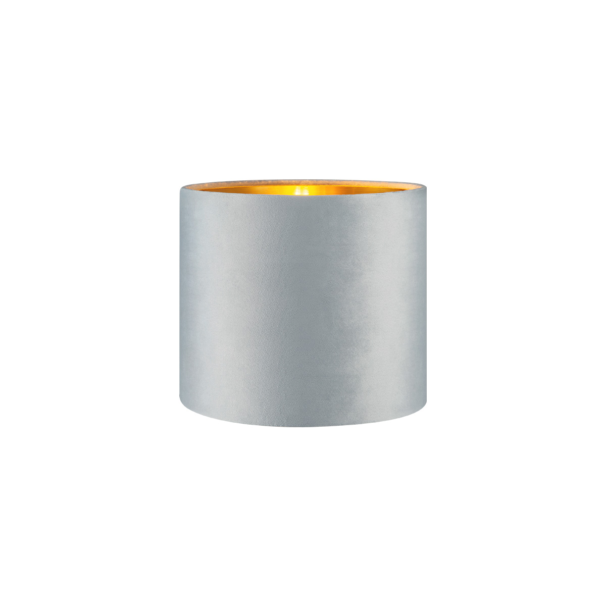Tangla lighting - TLS7564-25BL - Lampshade - velvet - blue - diameter 25cm - E27
