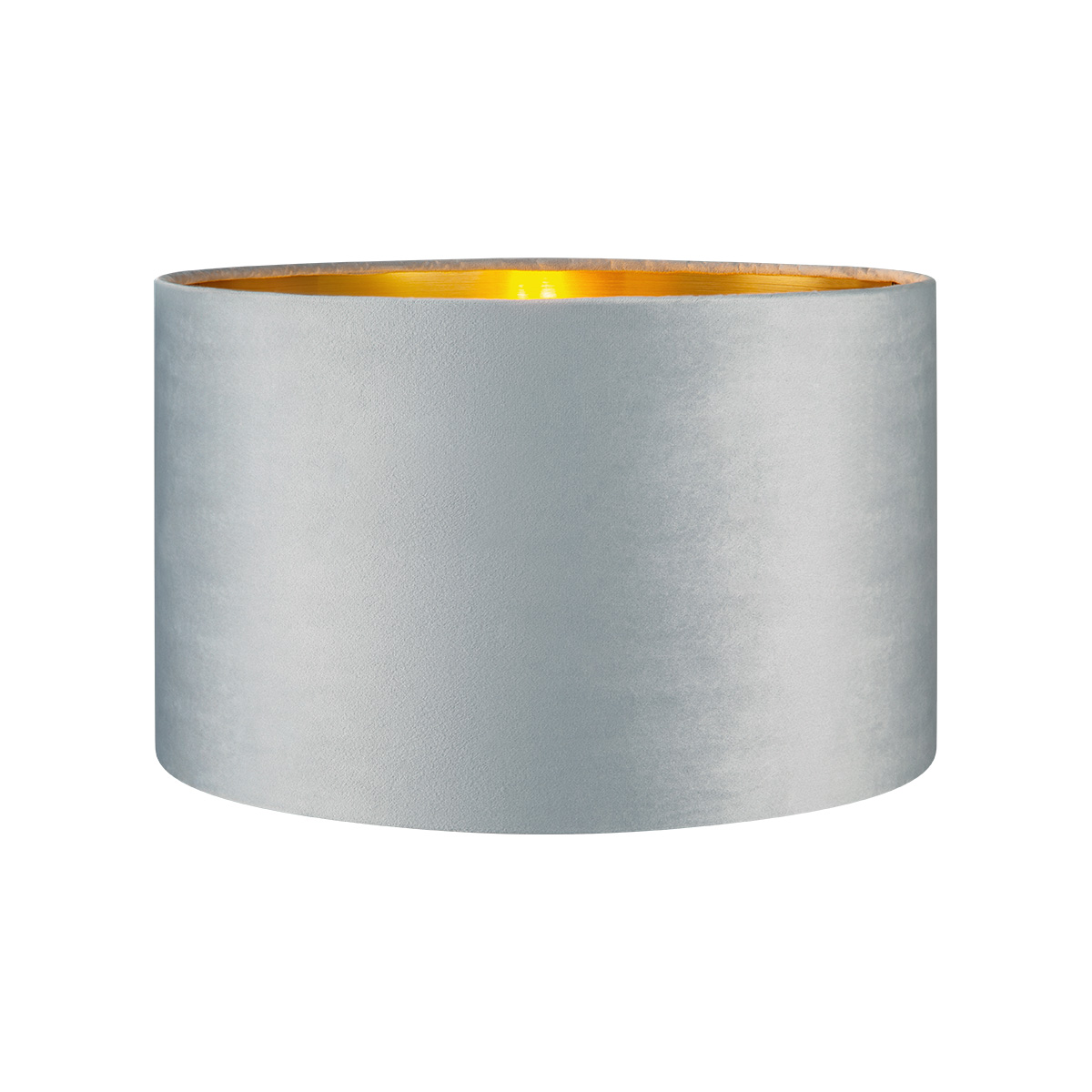 Tangla lighting - TLS7564-35BL - Lampshade - velvet - blue - diameter 35cm - E27