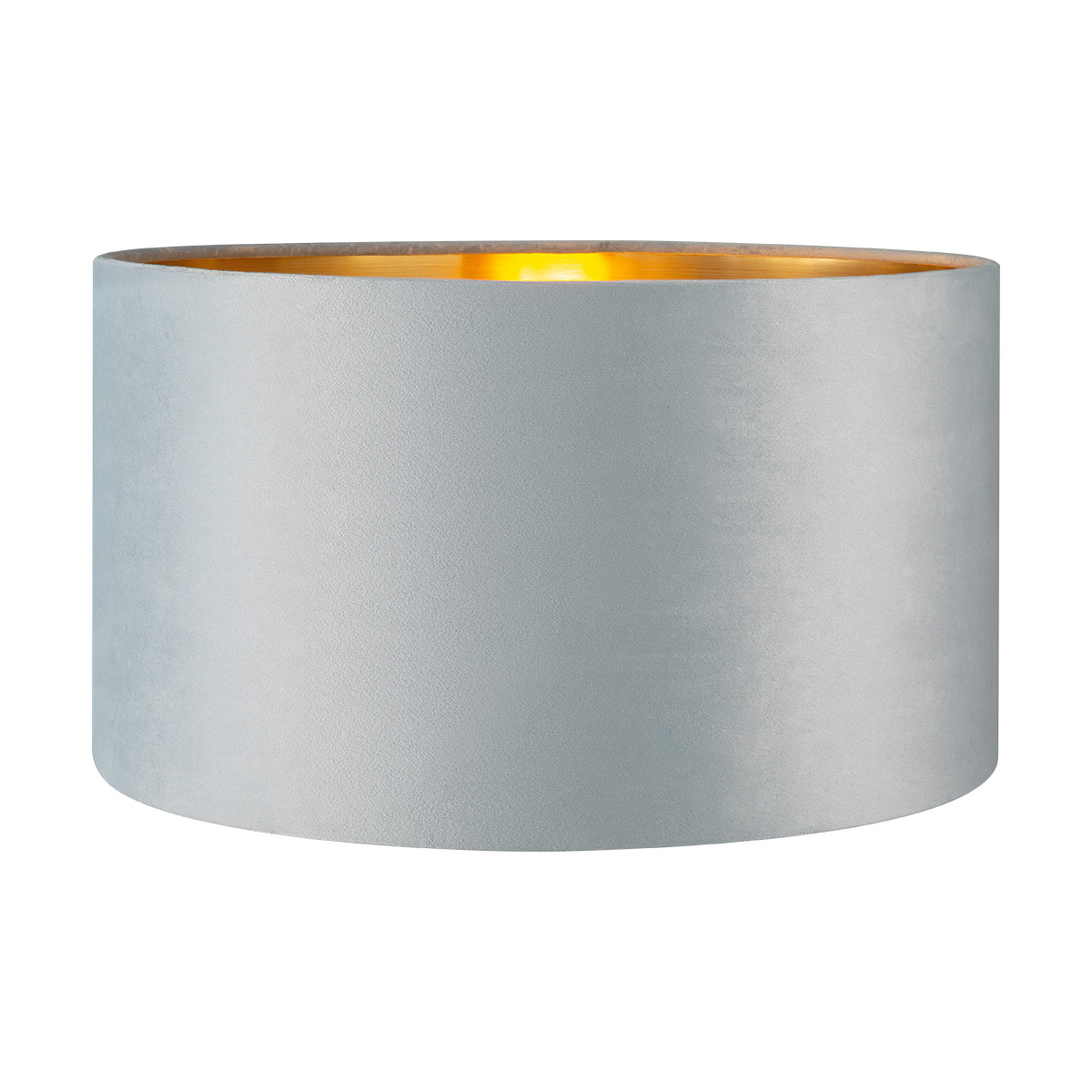 Tangla lighting - TLS7564-40BL - Lampshade - velvet - blue - diameter 40cm - E27