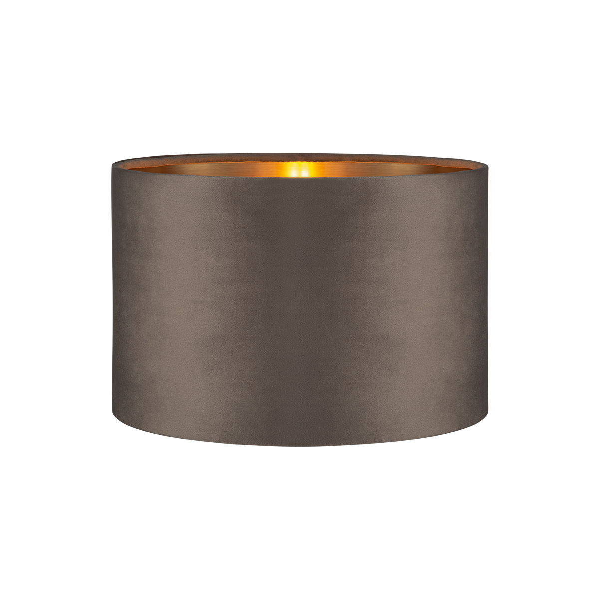 Tangla lighting - TLS7564-30DG - Lampshade - velvet - dark grey - diameter 30cm - E27