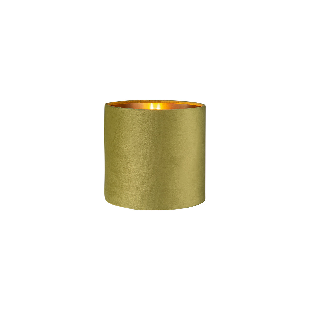 Tangla lighting - TLS7564-15GN - Lampshade - velvet - green - diameter 16cm - E27