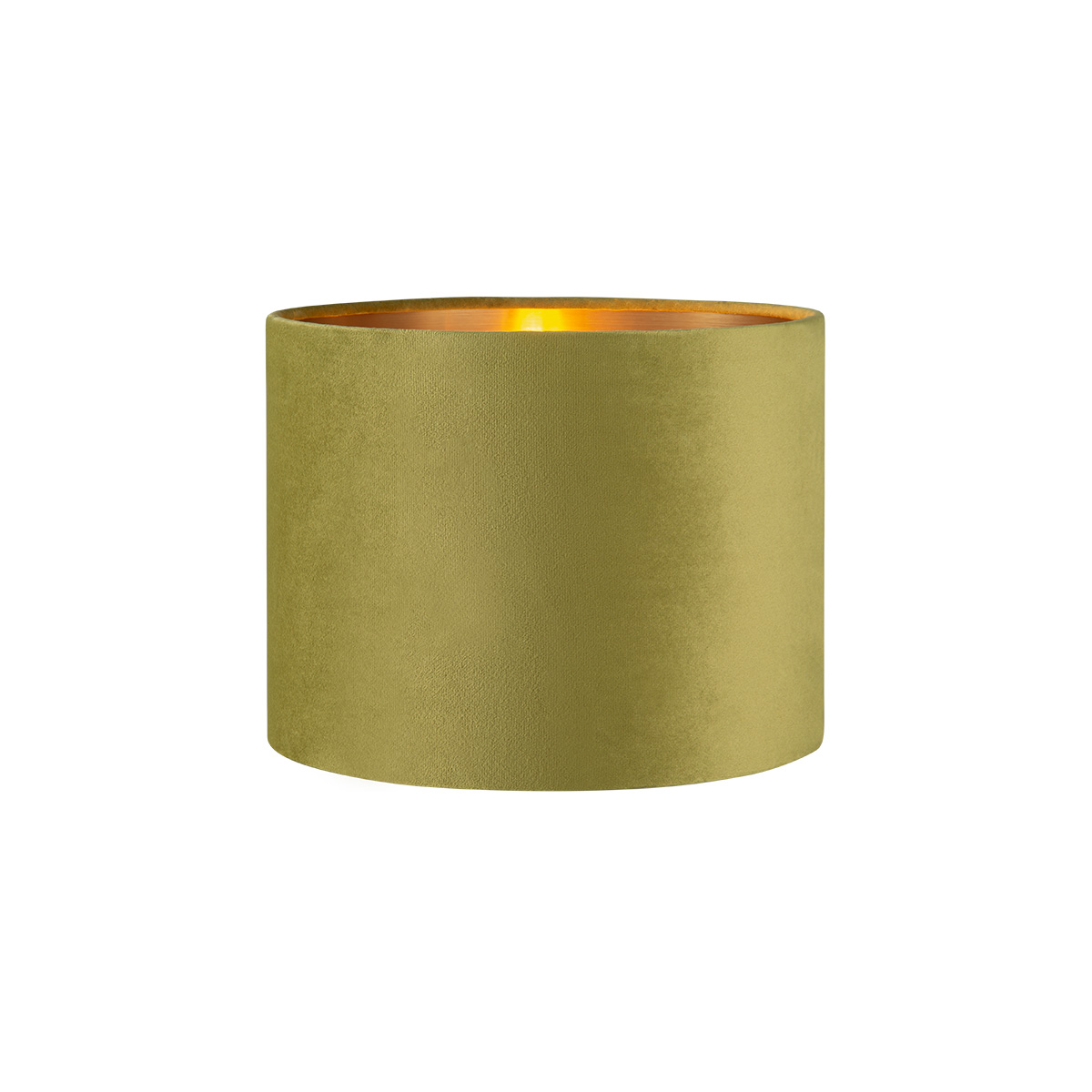 Tangla lighting - TLS7564-25GN - Lampshade - velvet - green - diameter 25cm - E27