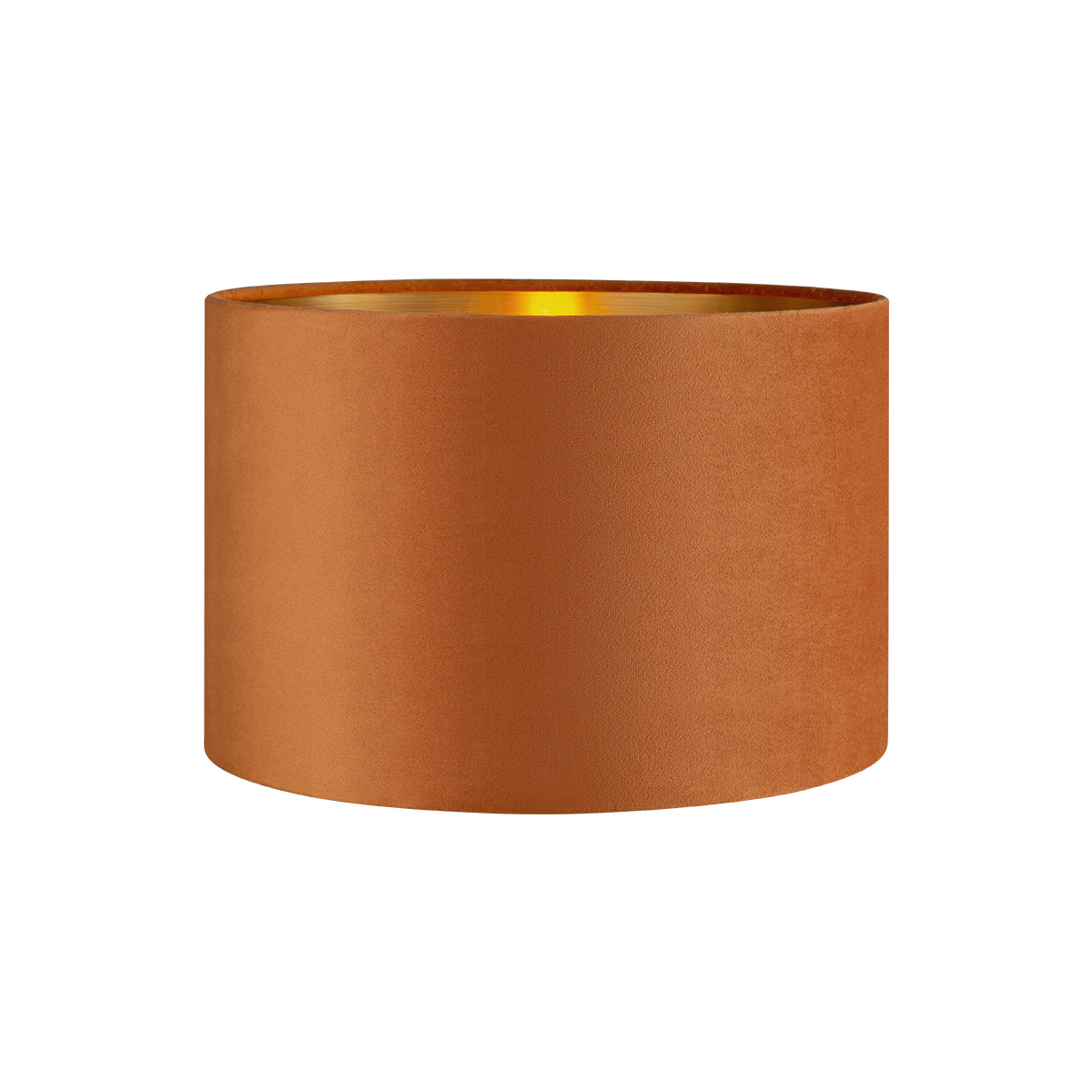 Tangla lighting - TLS7564-30OG - Lampshade - velvet - orange - diameter 30cm - E27