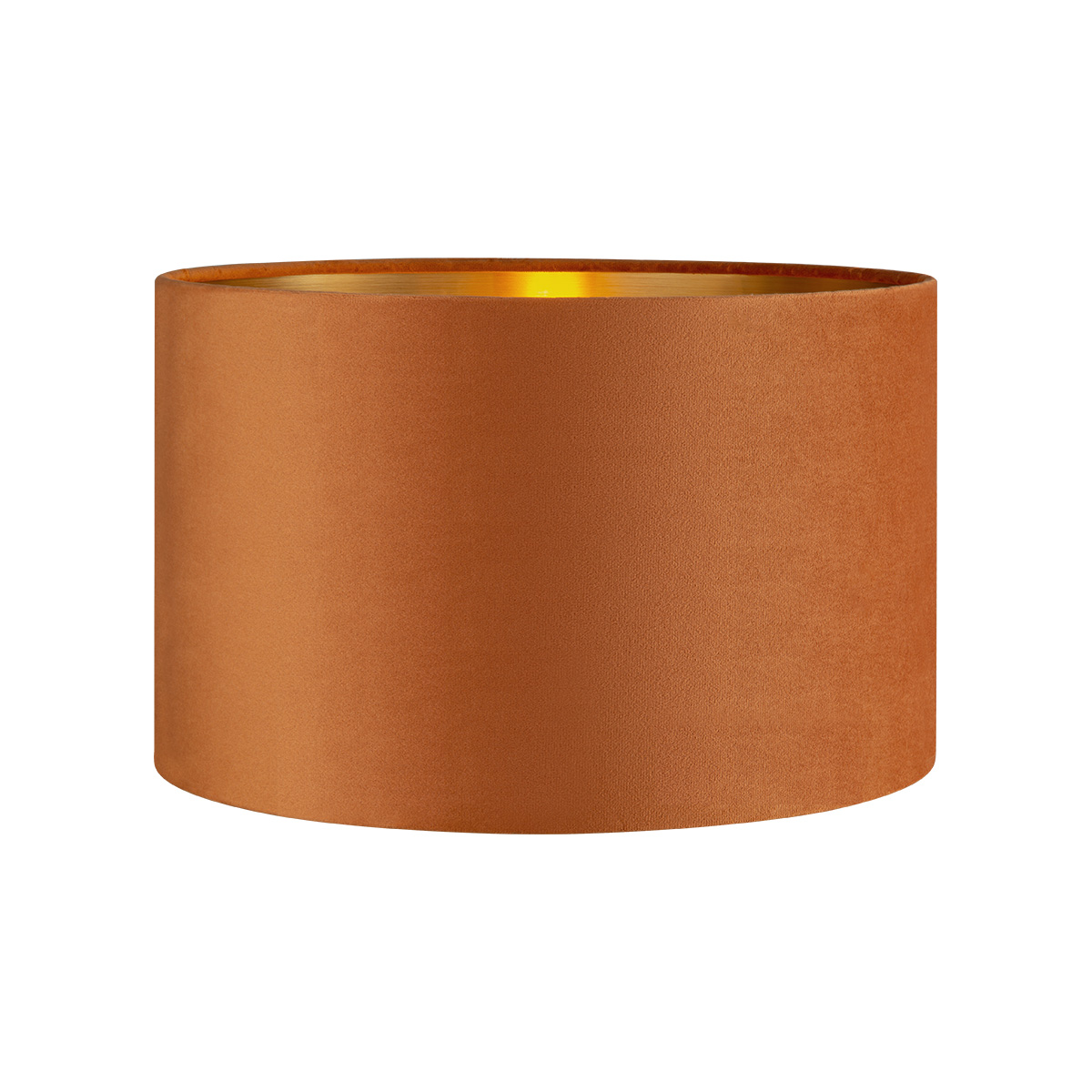 Tangla lighting - TLS7564-35OG - Lampshade - velvet - orange - diameter 35cm - E27