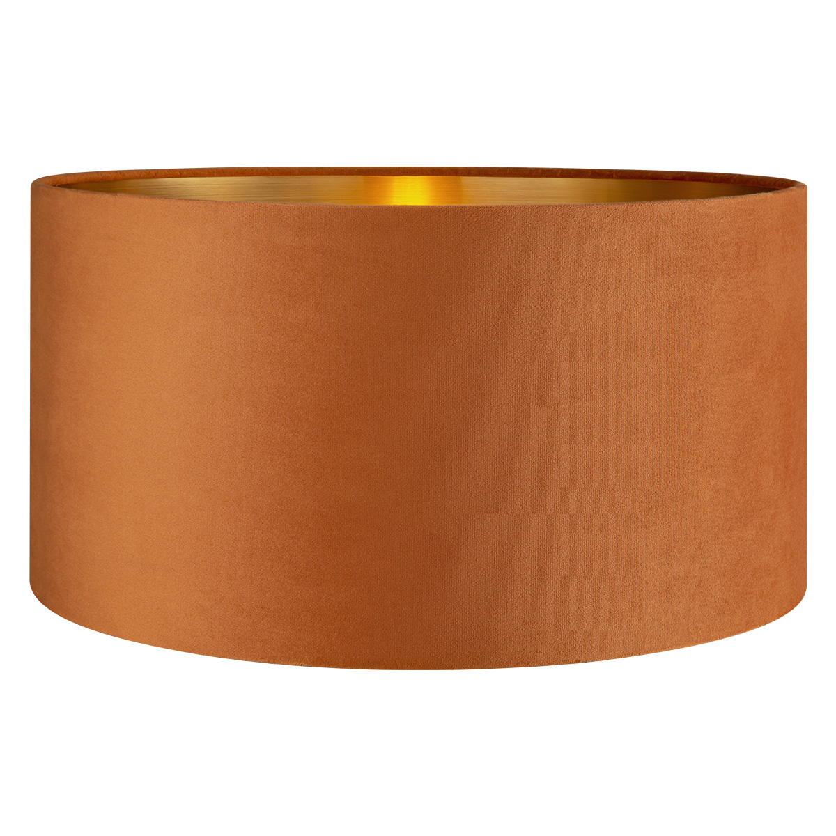 Tangla lighting - TLS7564-45OG - Lampshade - velvet - orange - diameter 45cm - E27